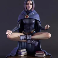 124 scale anime figure girl meditating miniatures wargame resin gk assemble model kit unassembled unpainted statuettes toys