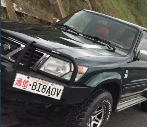 Передний бампер 4x4 с бычьей планкой для Nissan Patrol Y61 прочная защита бездорожья