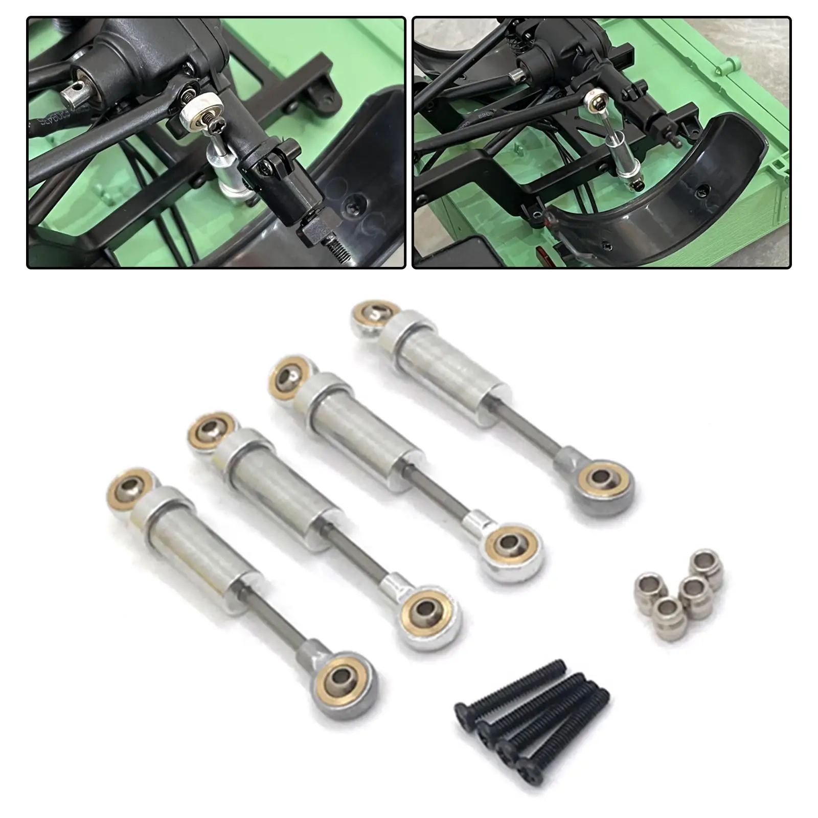 

4 шт., амортизаторы для радиоуправляемых моделей автомобилей