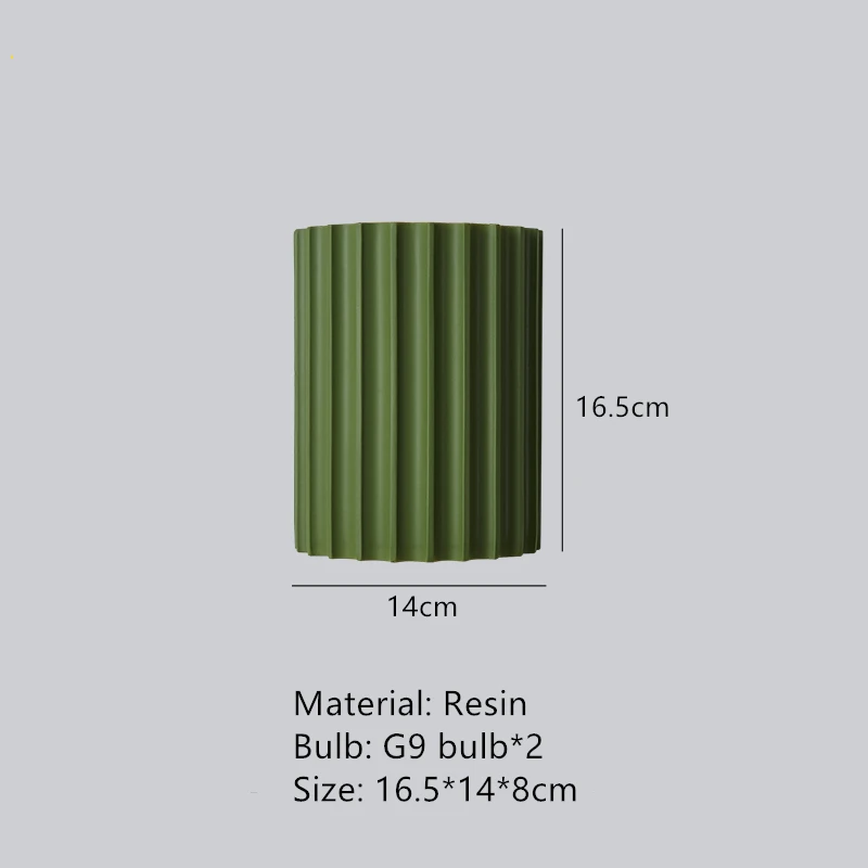 

Настенные светильники IWP G9 зеленый/оранжевый/белый/темно-серый