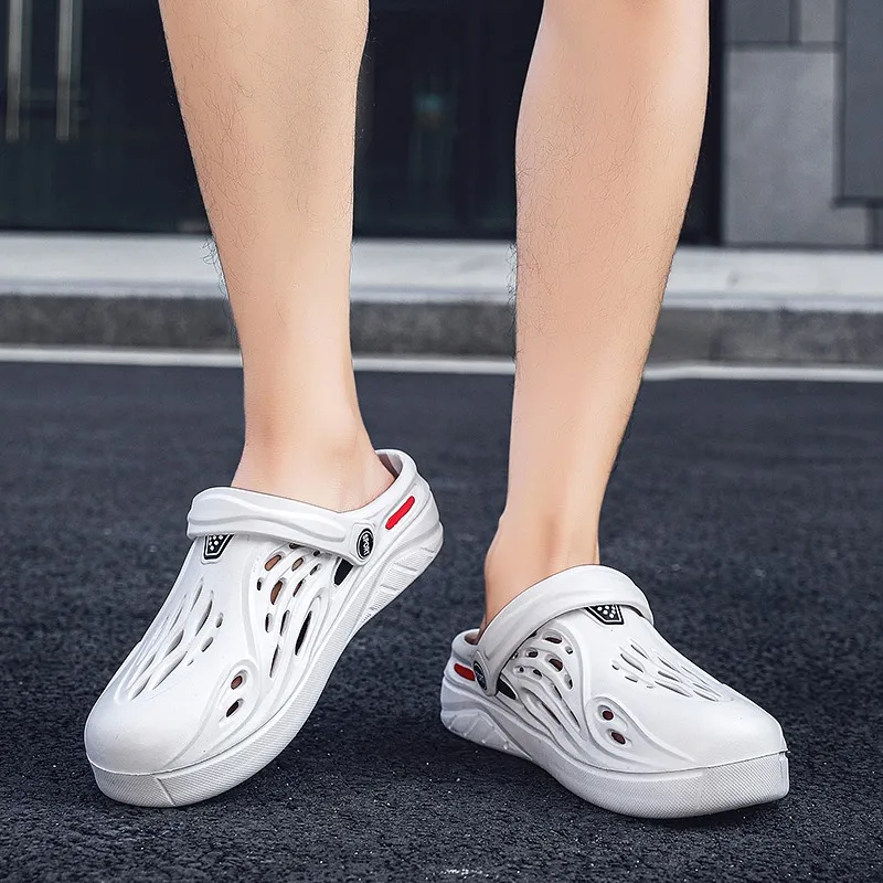 Unisex Casual Clogs Men Women Light Beach Sandals Comfortable Garden Shoes Breathable Size 36-45