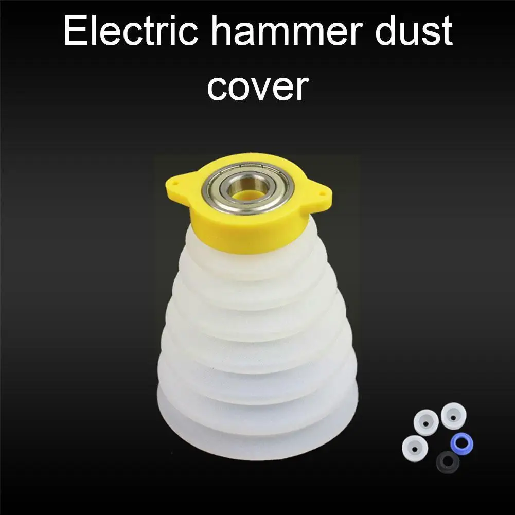 

Electric Hammer Dust Cover Electric Drill Dust Proof Cover Durable Hammer Impact Collector Silicone Tool Electric O5f0