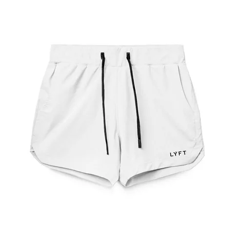 LYFT быстросохнущие многофункциональные однослойные шорты с карманами для бега, тренажерного зала, фитнеса, бодибилдинга, тренировочные шорты для мужчин, спортивные штаны для бега