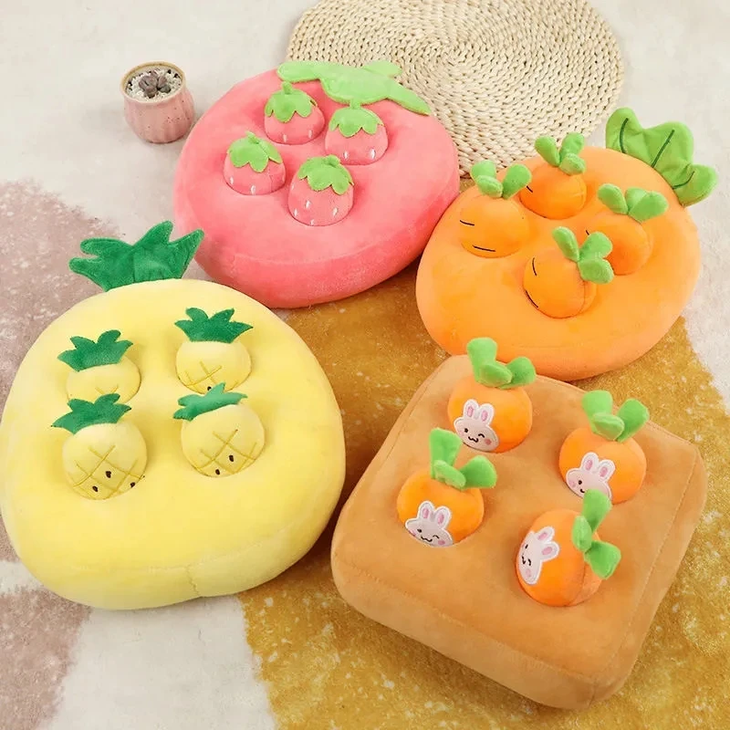 

Pet Dog Snuffle Toy Pet InteractiveTraining Plush Molars Toy Puzzle Dog Toy Slow Food Picking Game Baby Educational Toy