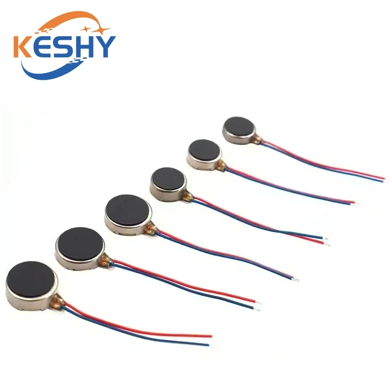 DC 3 В 7 8 мм/10 мм 0820 0827 0834 1027 1030 1034 Круглый тонкий вибрационный двигатель Кнопка