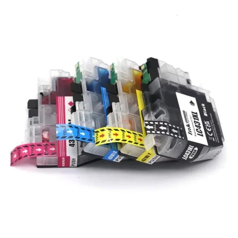 4 цвета 1/2/3/4/5 компл. LC431 LC-431 LC431XL картридж с чернилами совместимый для принтера Brother