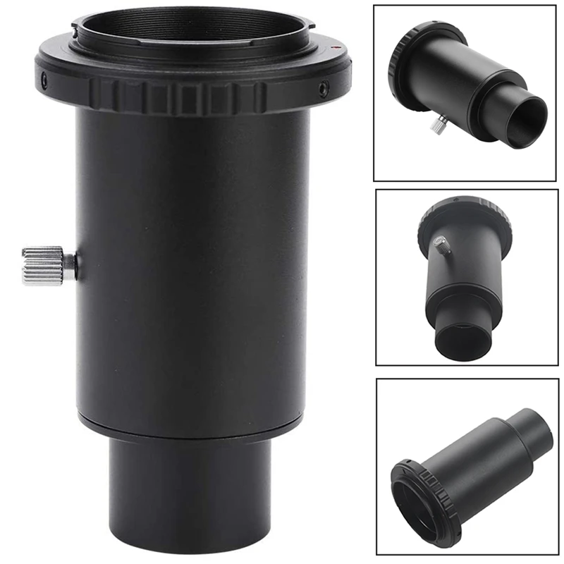 

Адаптер для камеры телескопа 1,25 дюймовый T-адаптер + 1,25 дюймовый T-образный адаптер + удлинительная трубка