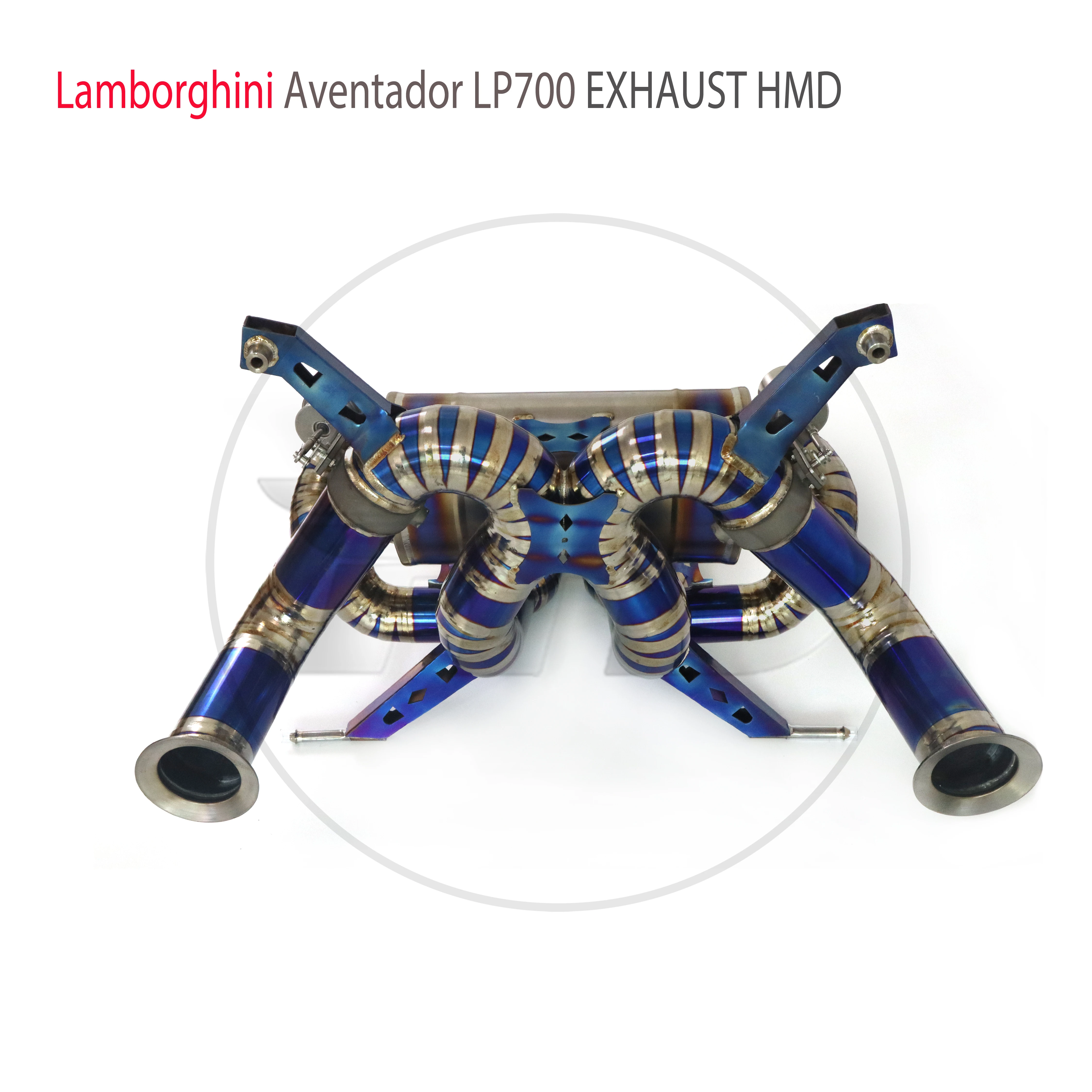 Рисунок 2 - Выхлопная система HMD из титанового сплава