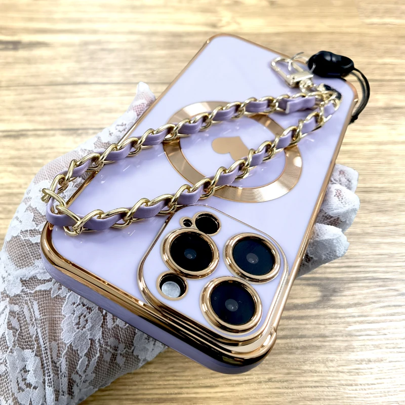 Чехол из ТПУ с покрытием для iPhone 16 15 14 13 12 Pro Max Plus 16Pro 15Pro 14Pro 13Pro защитный чехол Magsafe