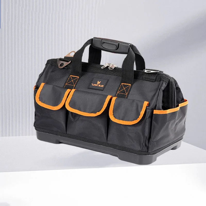 Multifunctional Working Wear-resisting Tool Bag Waterproof 1680D Oxford Cloth Working Bag Electrician Bag Storage Pouch Toolbag