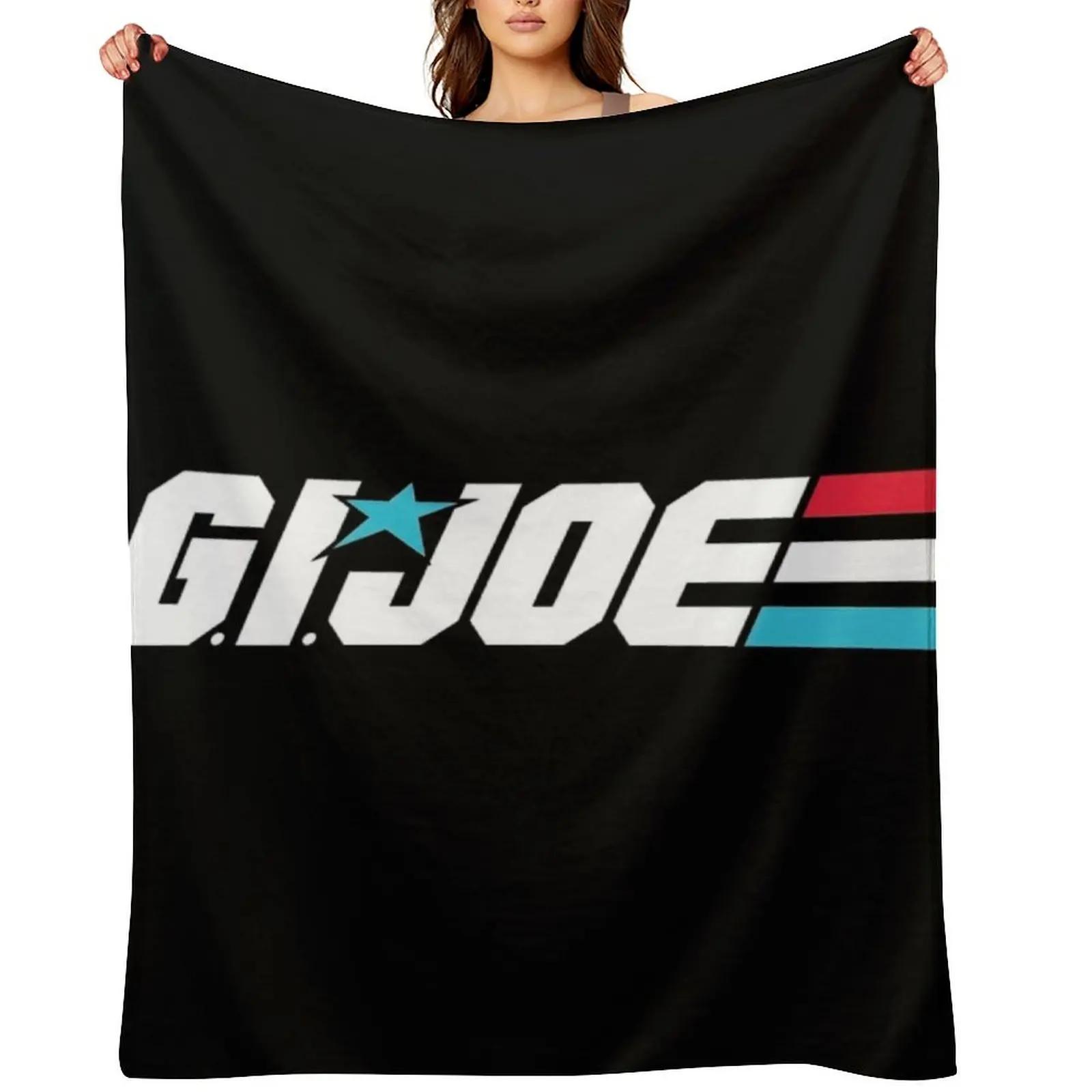 Фото Плед с логотипом Gijoe, мягкие декоративные пледы для диванов, теплые зимние пледы №1