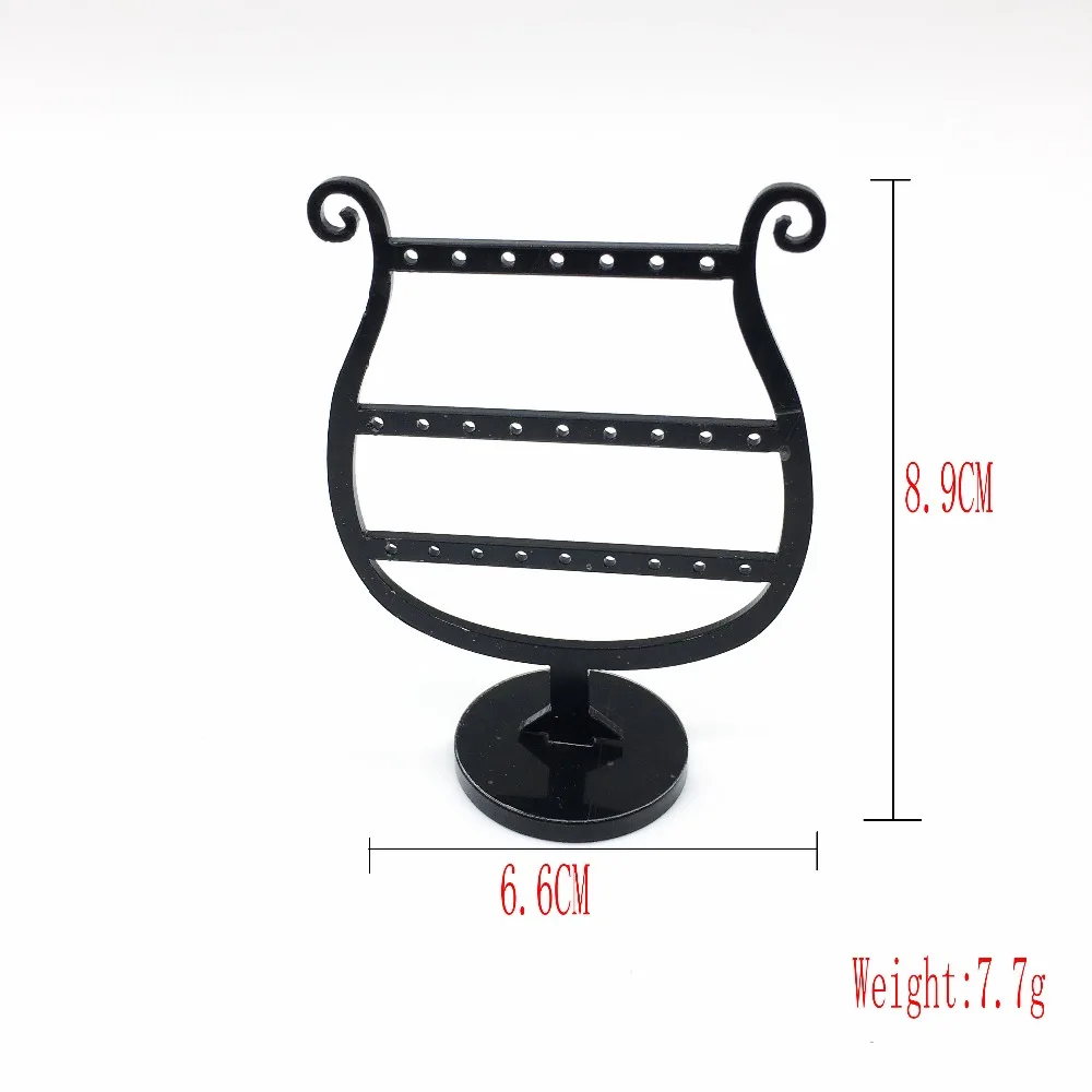 New Arrival Limited Jewelry Organizer Jewelry Display 20pcs Earrings Studs 25 Hole Display Showcase Stand Holder Chic