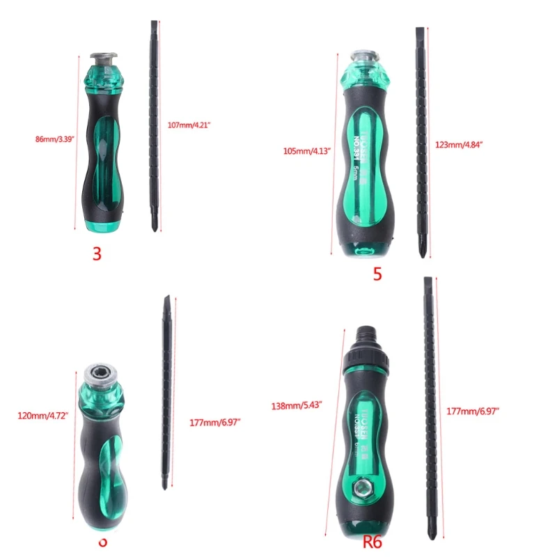 

Мини-отвертка с храповым механизмом 5/6 дюйма, Cr-V, двухсторонний ручной инструмент