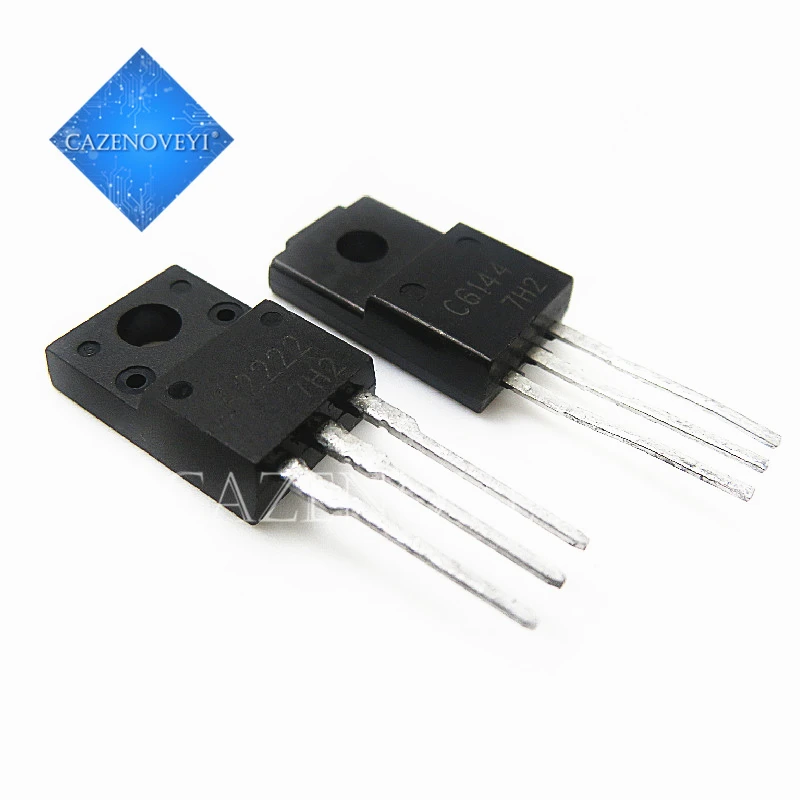 

2piece=1pair 2SA2222 2SC6144 1pc A2222 + 1pcs C6144 TO-220F In Stock