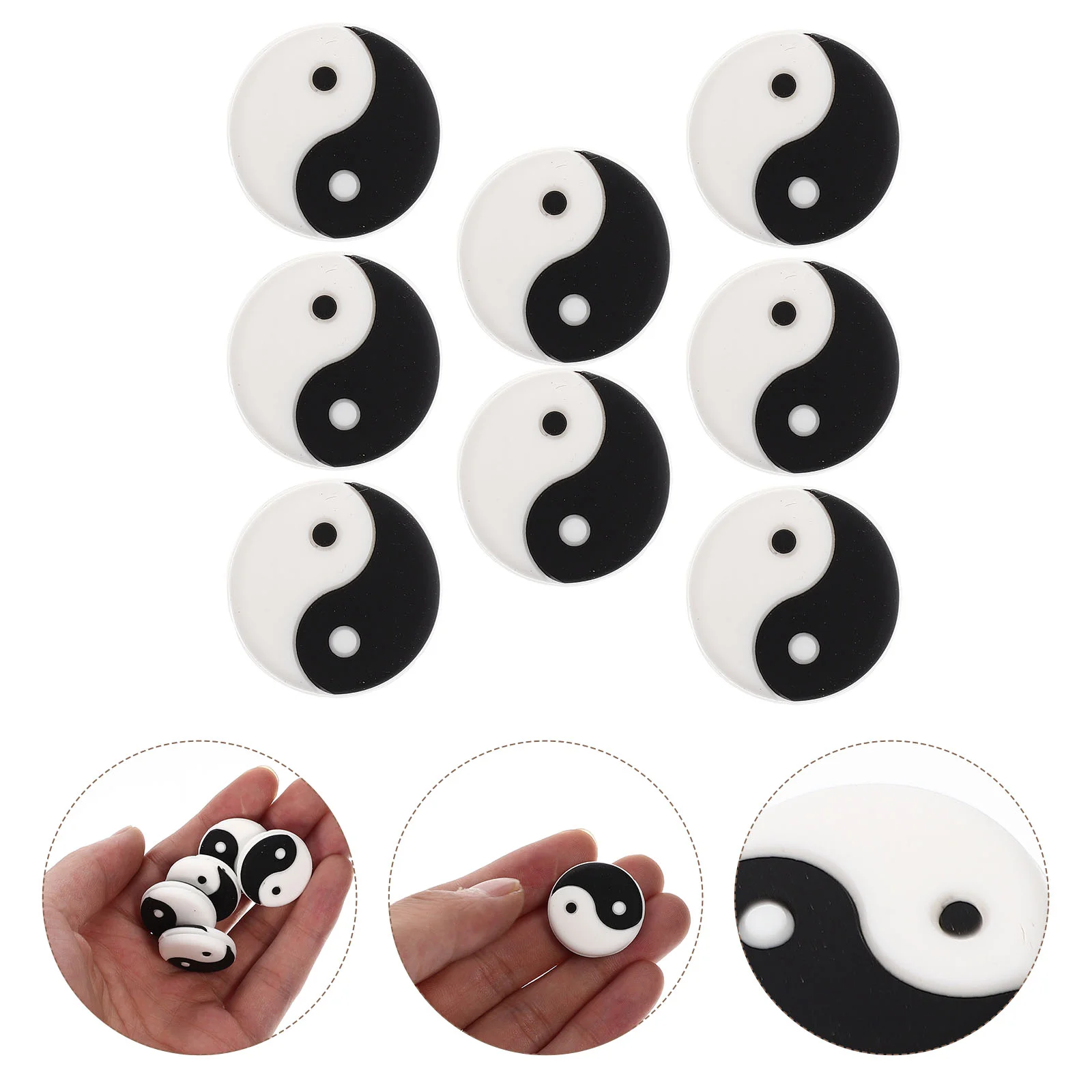 

8 Pcs Silicone Shocking Absorbers Shock Absorber Practical Dampeners Absorbers Shocking Small Silica Gel Supplies