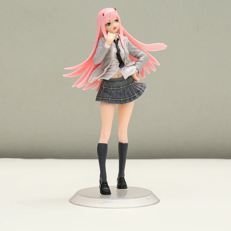 

Darling In The Franxx Zero Two 02 Uniform Ver. Coreful PVC Figure Toy Collection Model Doll