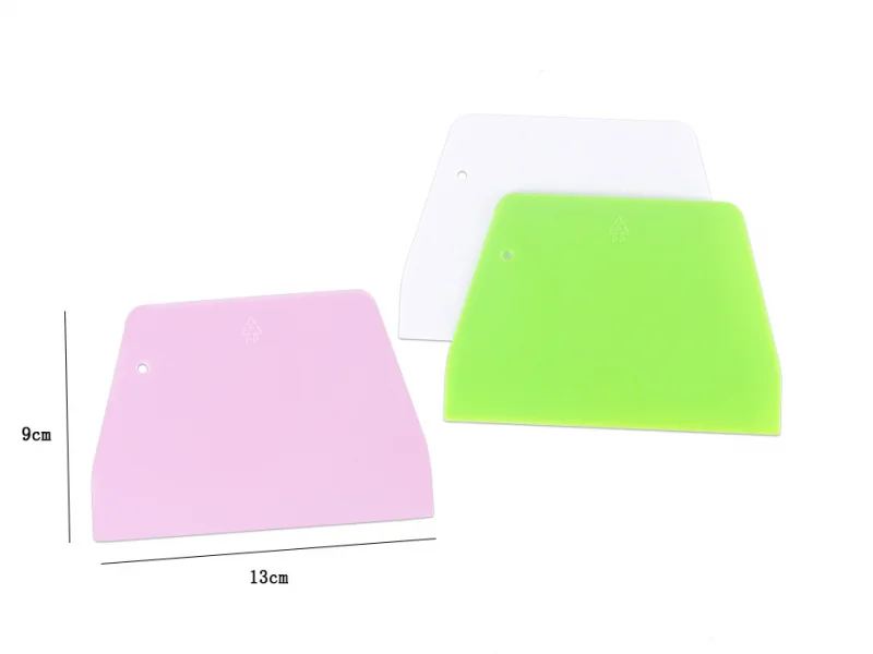 Пластиковый крем для торта брикет теста скребок резак выпечки режущий