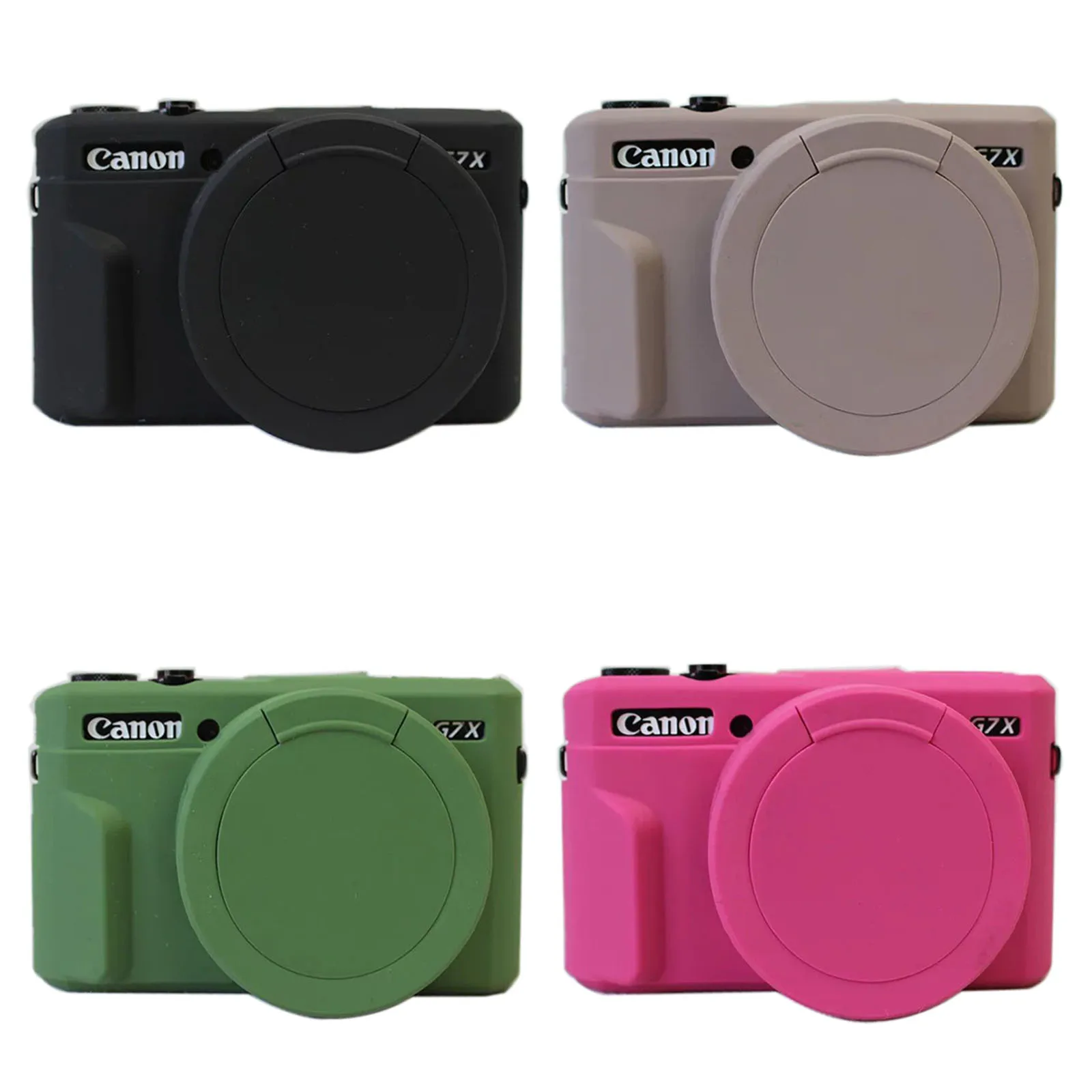 Мягкий силиконовый защитный чехол для камеры Canon G7X II / G7X III G7 X Mark II / G7 X Mark III / G7X Mark II / G7X Mark III