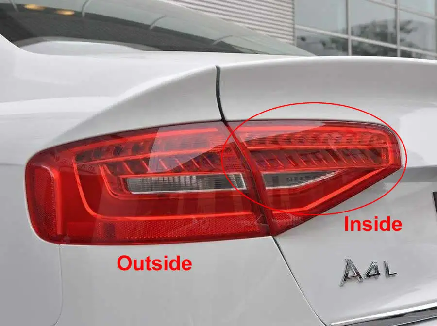 Задний фонарь для Audi A4 A4L B9 2013 2014 2015 светодиодный задний в сборе стоп-сигнал