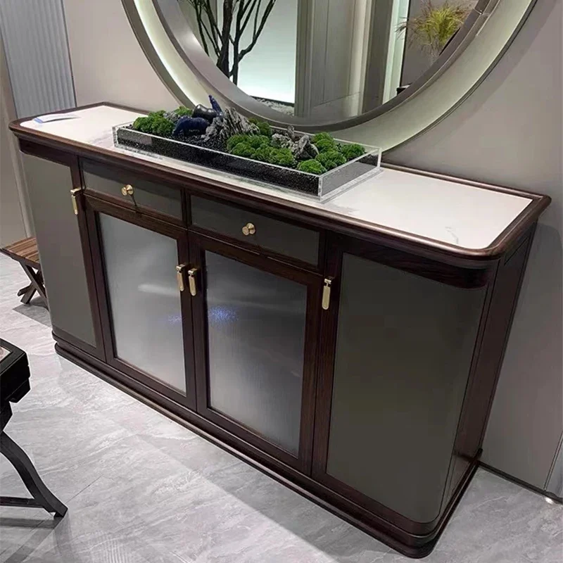 Буфет для гостиной шкафы ванной офиса боковой шкаф буфет мебель в скандинавском