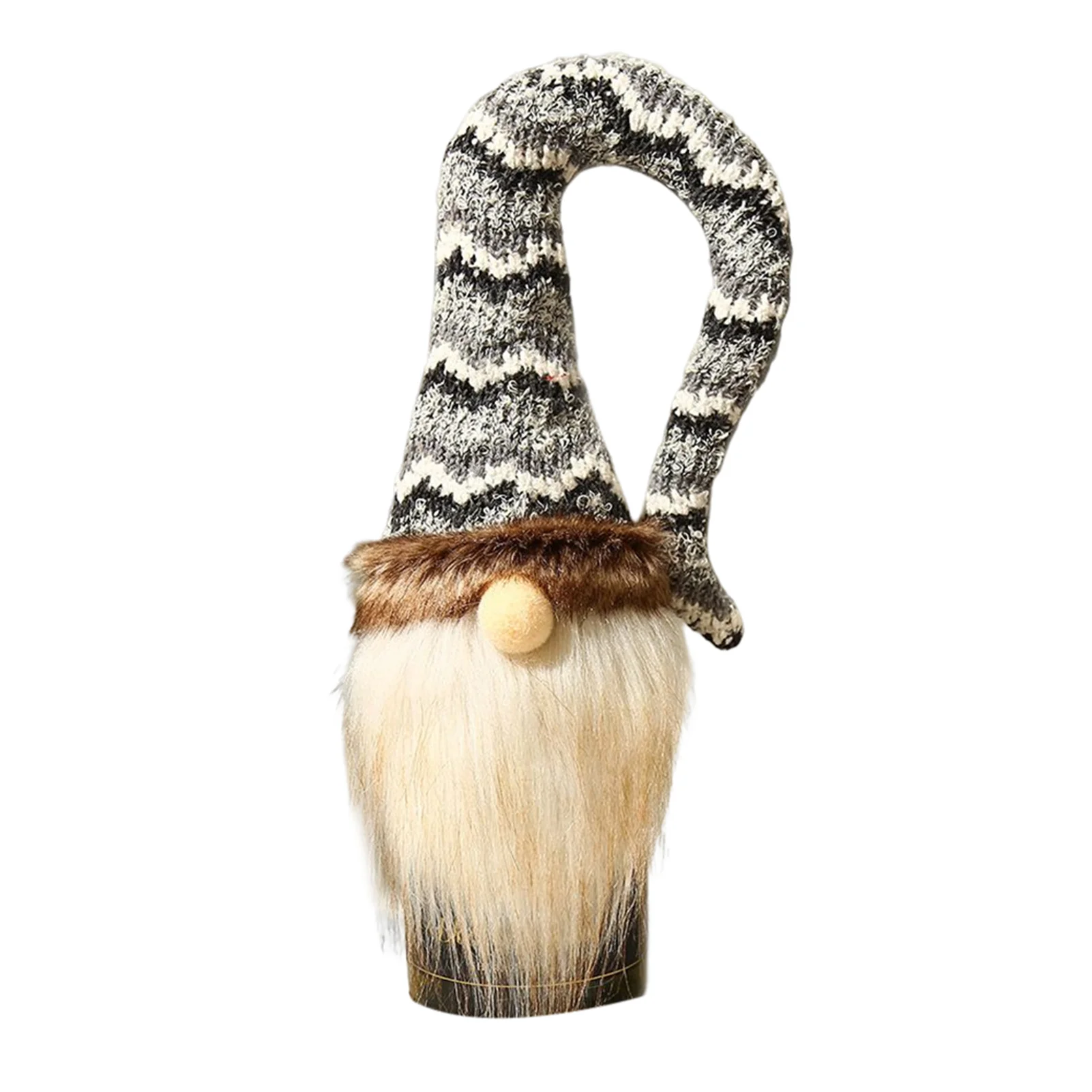 

Рождественский праздничный чехол для бутылки вина, легкий Чехол для бутылки для дома, офиса, кофейни TS1