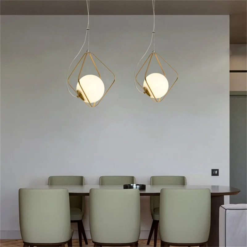 Современные подвесные светильники ANITA медный домашний креативный декоративный