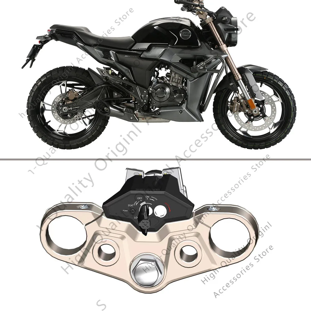 

Motorcycle Accessories Original Set Of Locks, Lower Link Plate, Decorative Nut For Zontes G1 125 / G155 SR / G1 155 / G1 125X