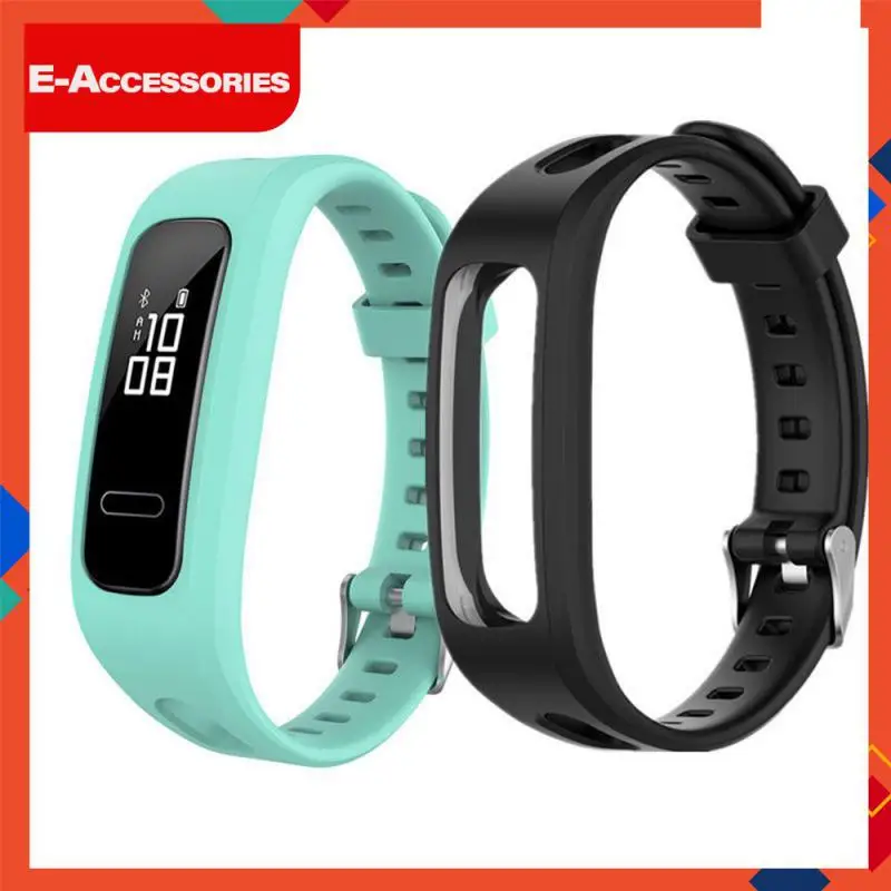 

Comfortable For Huawei Bracelet 3e Strap Adjustable Durable Wrist Straps Anti-scratches Wristband Office Accessories Watch Strap