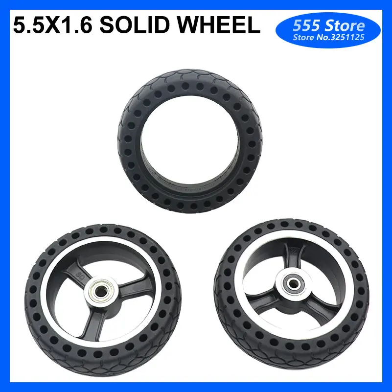 

5,5 x сотовые Твердые колеса взрывозащищенные шины дюймов шина для мини электрического скутера быстрое колесо F0