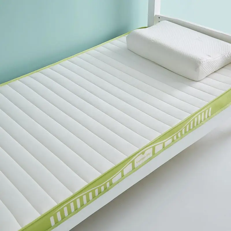 Latex Mattress Upholstered Tatami Sponge Mattress Thick Sleeping Pad Double Bed Futon Foldable Mattress Topper Bedroom Furniture images - 6