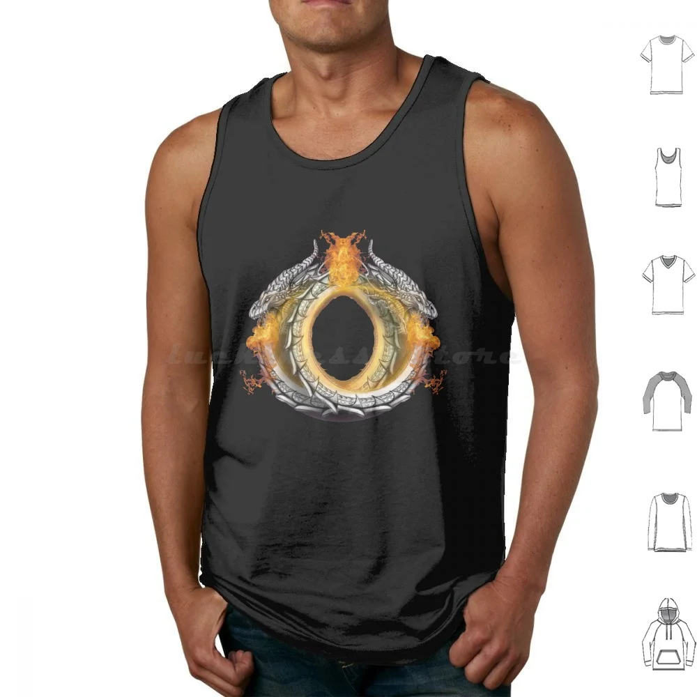

Viking Dragon Double Ring A Tank Tops Vest Sleeveless Vikingspirit Viking Vikings Viking Art Viking Symbol Norse Mythology
