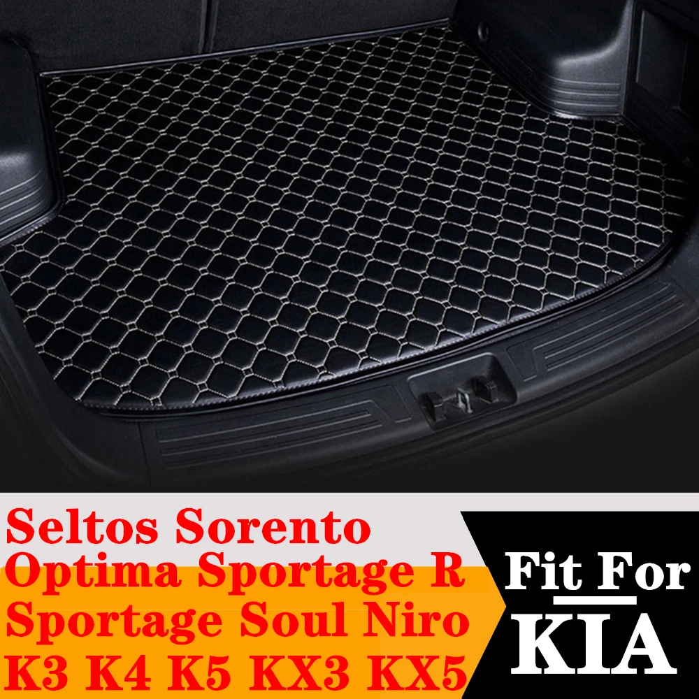 Коврик для багажника автомобиля KIA Soul Sorento Sportage R Niro K5 Optima Seltos K3 K4 KX3 KX5