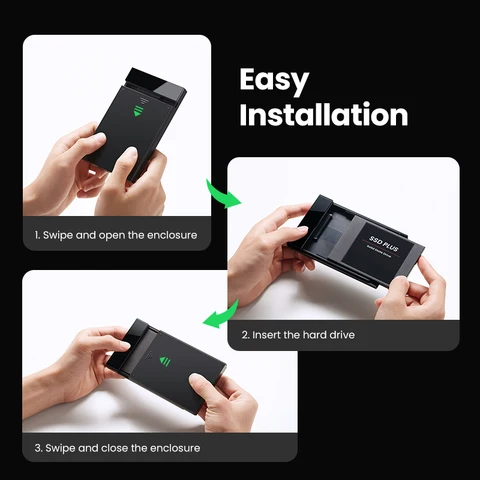 Корпус для жесткого диска UGREEN USB 3.1