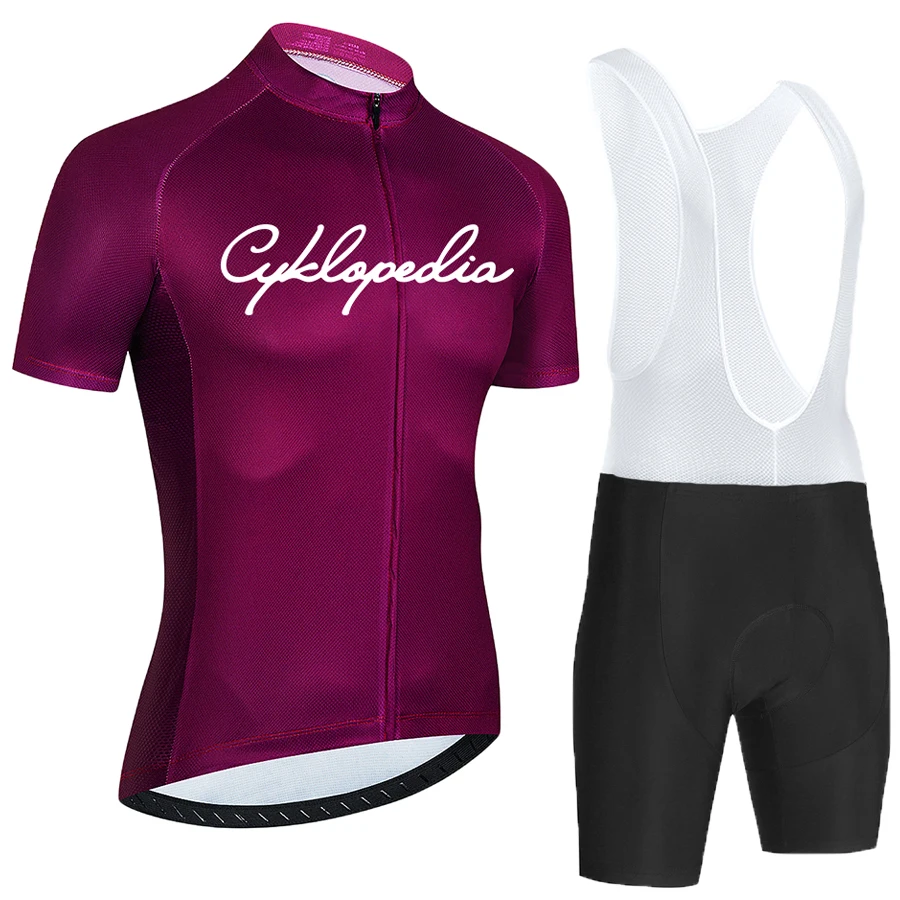 

CYKLOPEDIA Cycling Set Bike Uniform Summer Cycling Jersey Set Road Bicycle Jerseys MTB Bicycle Wear Breathable Cycling Clothing