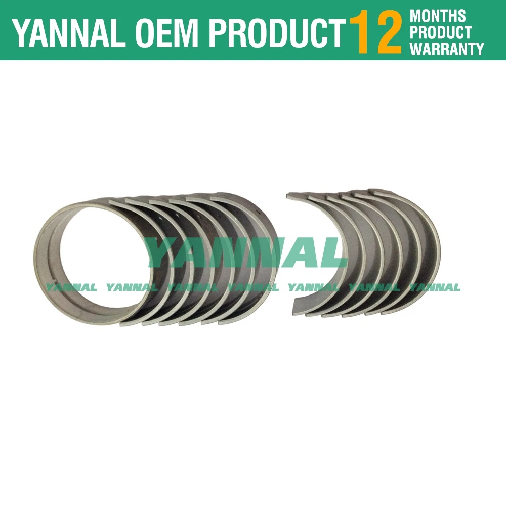 3TNE70 3TNV70 3D70E Комплект основных соединительных подшипников коленчатого вала для