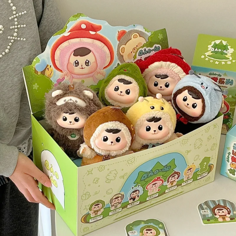 Фото TOPTOY Bao-ao Forest Friends: Серия игрушек-сюрпризов в закрытых коробках, милые аниме-фигурки, коллекционные куклы-сюрпризы в таинственных коробках №1