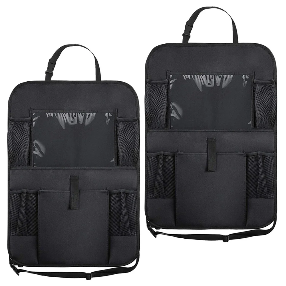 

2 PCS Tablet Holder Car Car Backseat Storage Bag Foldable Back Protector Backseat Pocket Back Storage Bag Travel