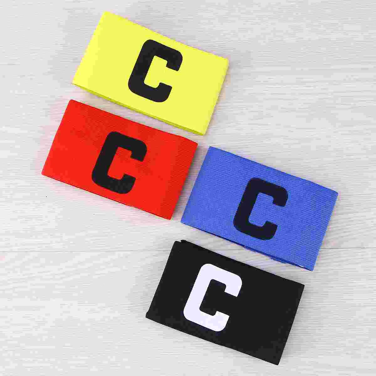 

Captain Armband Soccer Football Band Bands Armbands Team Basketball Elastic Badgearm Captains Sports Accessories Wristband Rugby