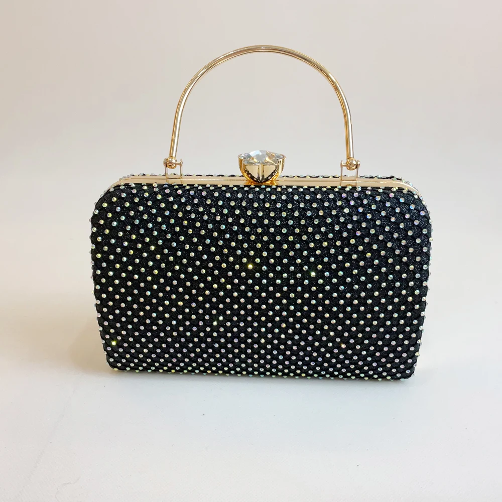 2024 роскошный женский клатч с бриллиантами вечерняя сумочка Женский кошелек
