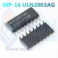 1pcslote uln2003 uln2003ag patch sop 16 in line dip 16 darlington drive ic chip 10pcs