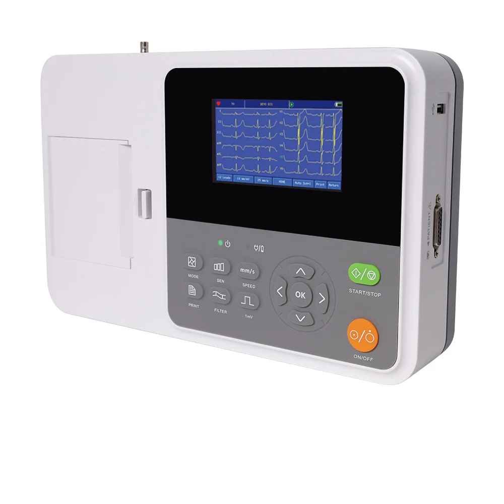 

E3 ecg monitor 3 channel digital ekg ecg machine price