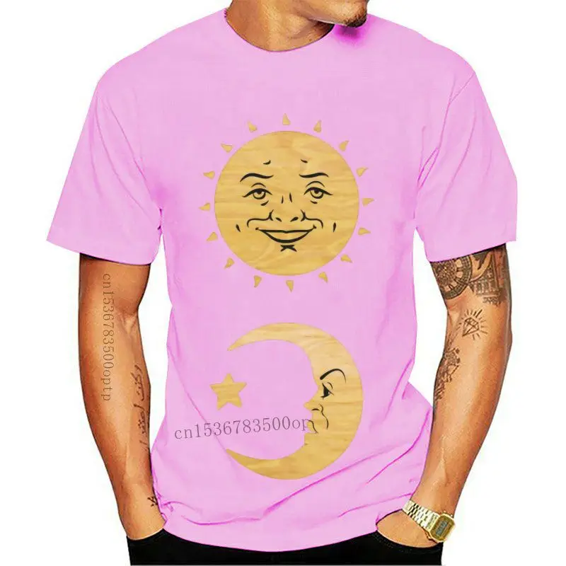 

Camiseta de Ouija Board для мужчин, camisa с принтом и Луной с рисунками, с большим количеством хлопка