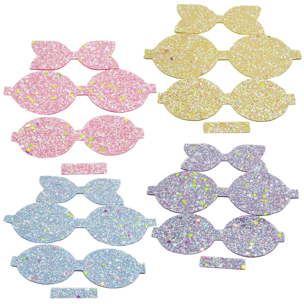 

4 Pcs Bow Accessories Hand Decor Hair Pin Supplies Material Tie Clip Making Child Clips Decors