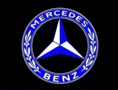 2 шт. автомобильный светодиодный LHD ogo дверной светильник проектор для Mercedes Benz E W212