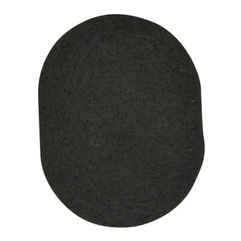 1 шт. натуральная мягкая губка из черного бамбука