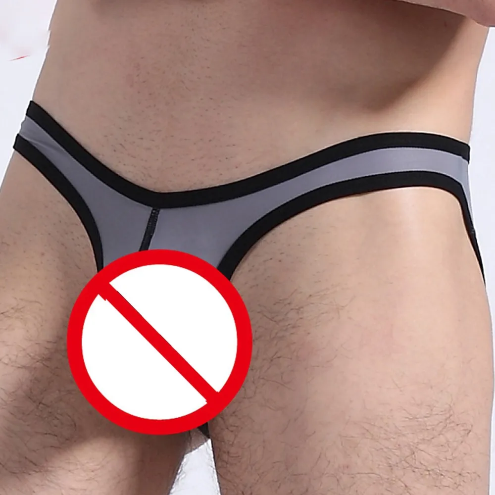 

Men Sexy Thong Elephant Nose Panties Fun Fashionable Underpants Classic Men's Underwear Thin Section Sexy Trendy Thin Thong