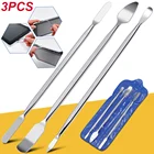 Набор инструментов для ремонта телефонов, универсальные инструменты для разборки и открывания, металлический лопатка, ручной инструмент для телефона, 3 шт.