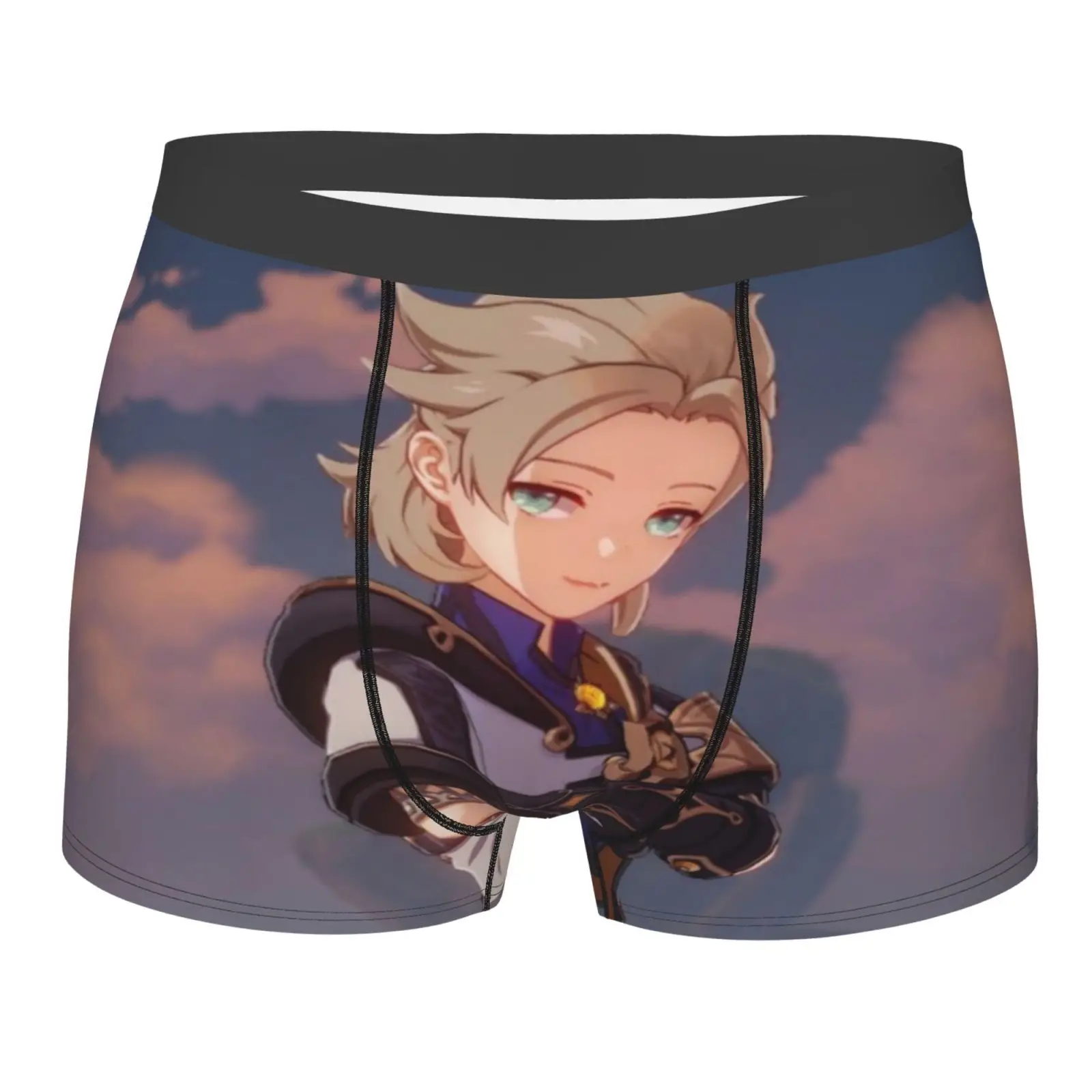 

Albedo Genshin Impact 89 Men's Panties Bundle Shorts Male Mens Underwear Mens Underwear Boxer Shorts Male Girls Mens Underwear