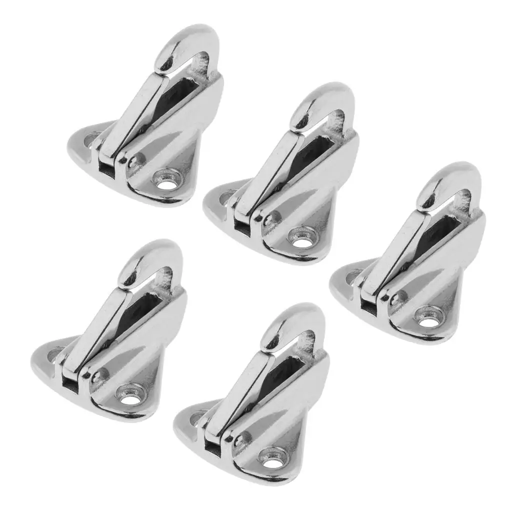 

5 Pieces 316 Stainless Steel Jacket Boat Hardware Accessories