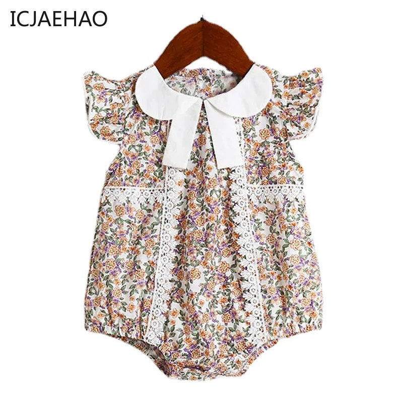 Винтажный цветочный комбинезон